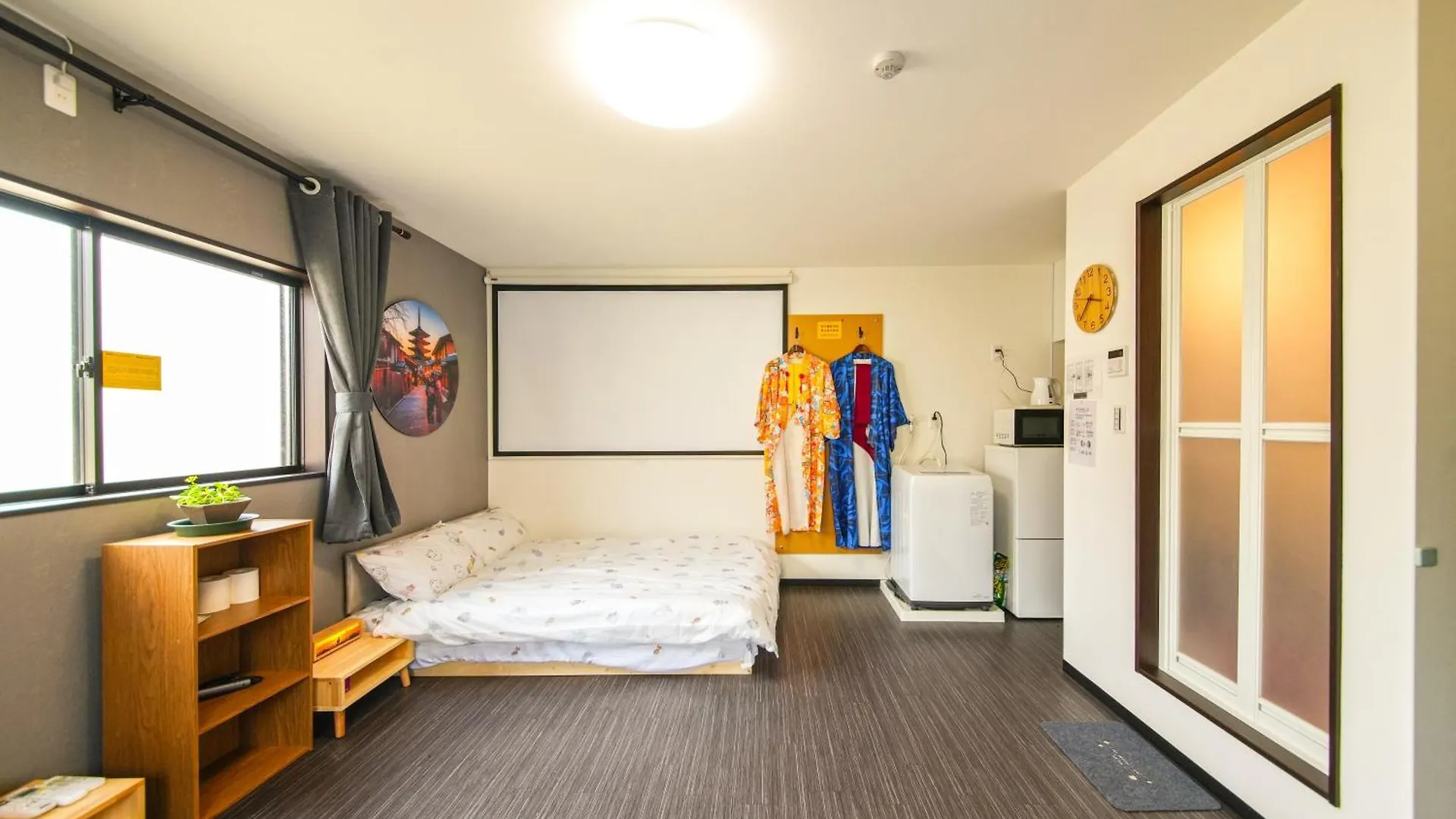 Osaka Blue House I大阪青の舍 I床品只使用一次 I步行8分钟内4站可达 Apartment 0*,