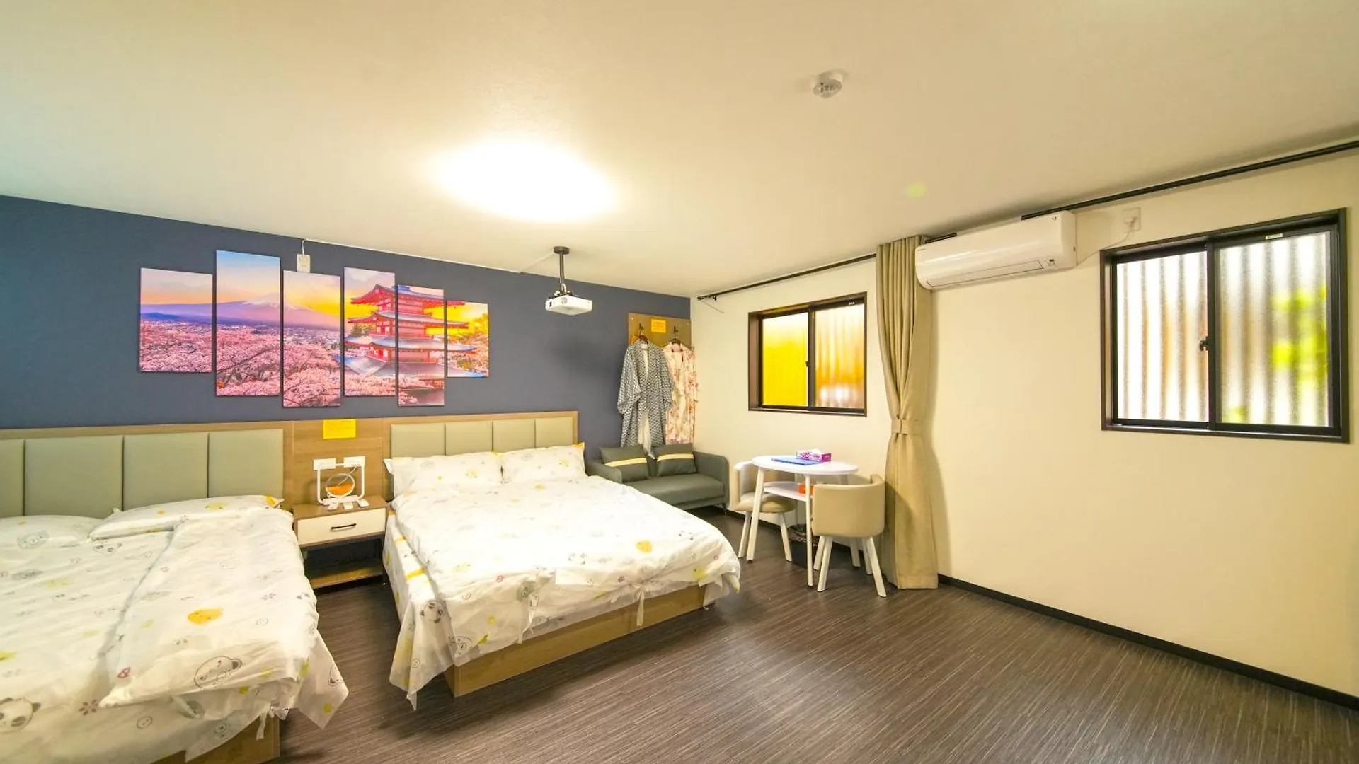 Osaka Blue House I大阪青の舍 I床品只使用一次 I步行8分钟内4站可达 Apartment