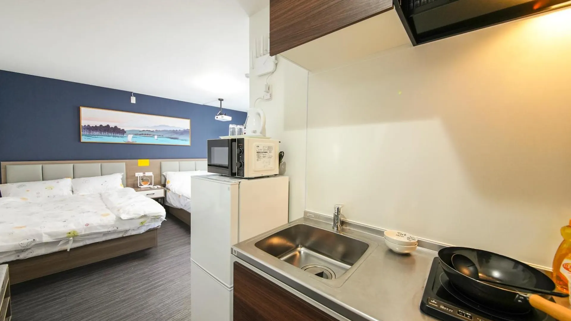 Osaka Blue House I大阪青の舍 I床品只使用一次 I步行8分钟内4站可达 Apartment